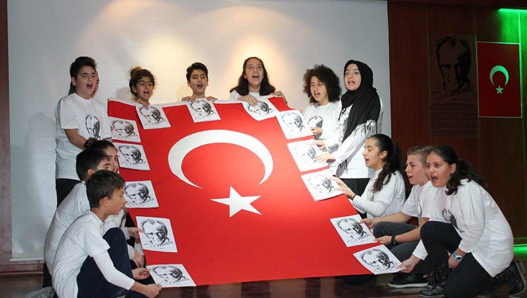 İlçemizde 10 Kasım Atatürkü Anma Programı.